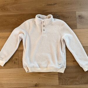 Abercrombie & Fitch Boys Off-White Sherpa Sweater